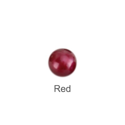 CLUCI 6-8mm Akoya Branello Della Perla per Le Donne Monili Che Fanno Coltivate Branelli Della Perla Delle Donne 16 di Colore Rotonda Akoya sciolto Perla SZ005SB: Red