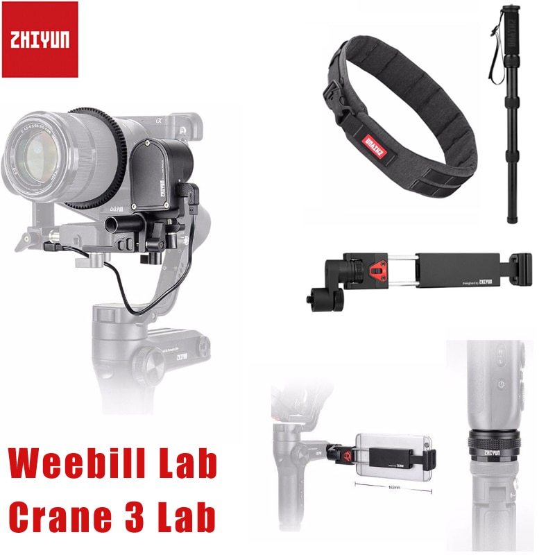 Zhiyun Weebill Lab Accessories Gimbal Servo Follow Focus Phone Holder Mount Quick Setup Kit Handle Grip Strap Monopod