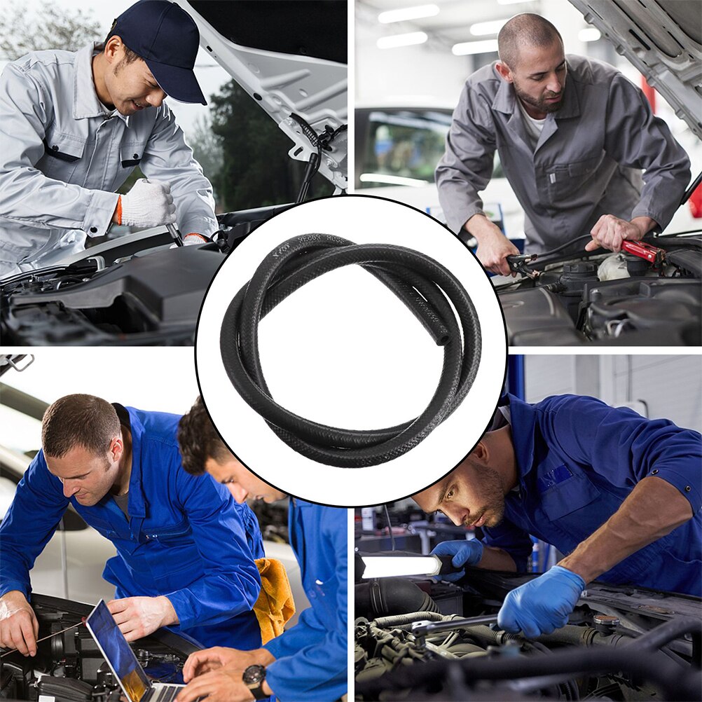 2pcs Fuel Line Hose Gas Oil Pipe Car Fuel Oil Tube Hose Line Petrol Pipe