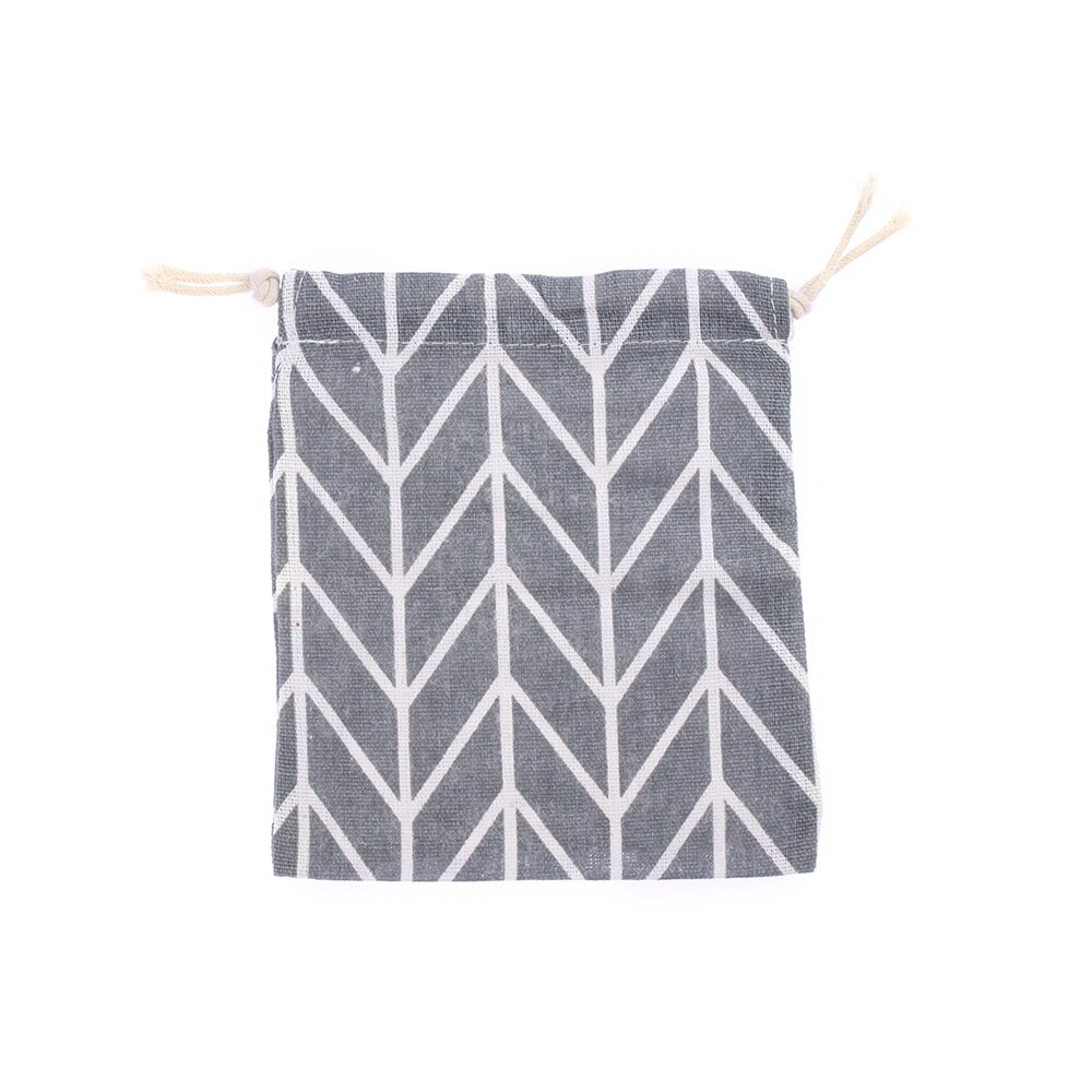 1PC Portable Drawstring Bags Cotton Handbag Storage Bags Travel Makeup Clothing Shoes Pouch Clothes Storage Travel Accessories: 01 / L(25x32cm)