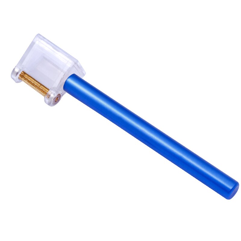 MIUSIE Leather Edge Oil Roller Pen Gluing Dye Pen Applicator Paint Roller Tool DIY Leather Painting Accessories Craft Tool: Blue