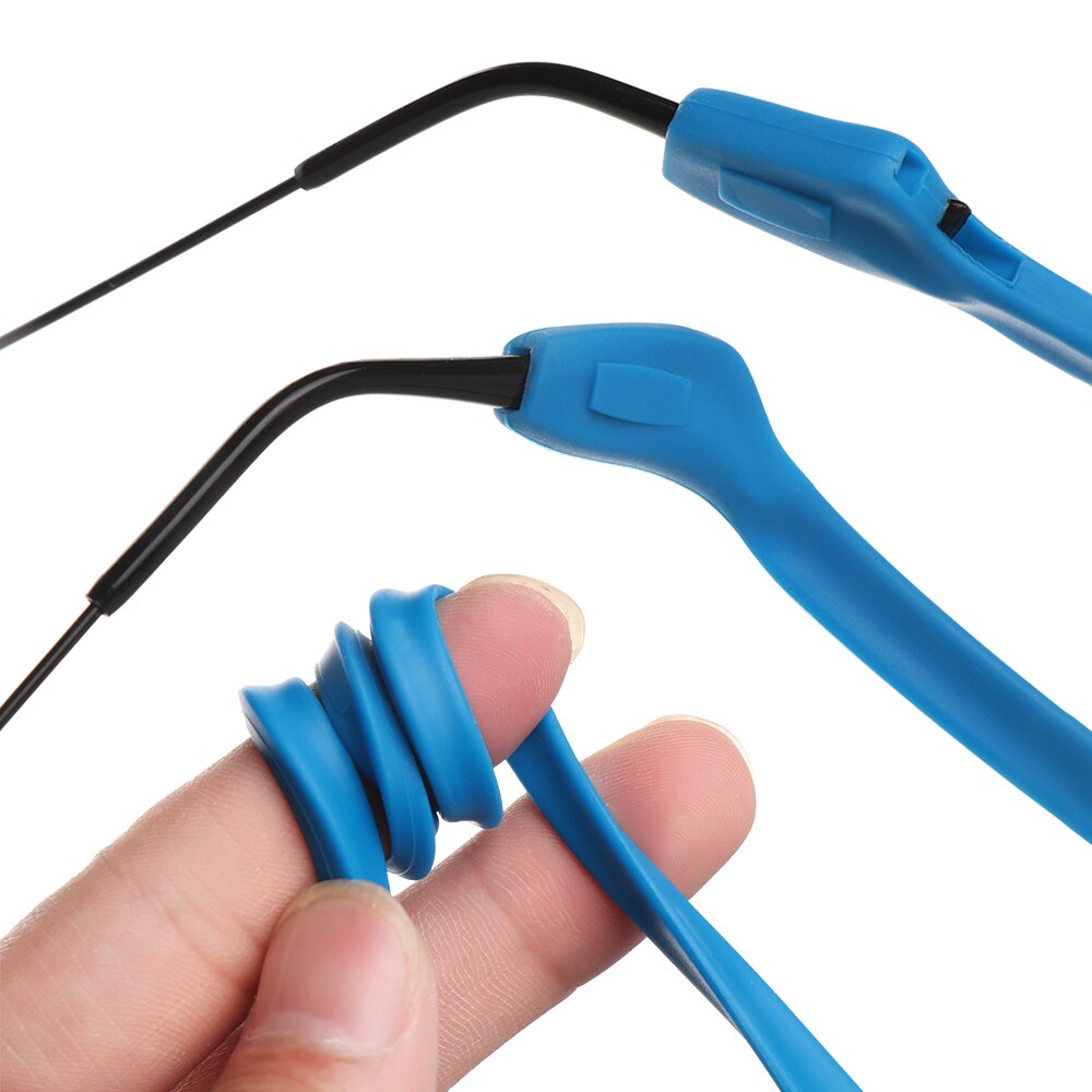 1PC Silikon Brillen Schlüsselband Gläser Kette Sonnenbrillen Band Sport Band Kabel Halfter Für freundlicher Erwachsene Auge Zubehör