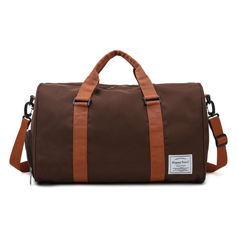 Bolsa de zapatos de gran capacidad para hombre y mujer, bolso de hombro para Fitness, deportivo, de viaje, Unisex: coffee