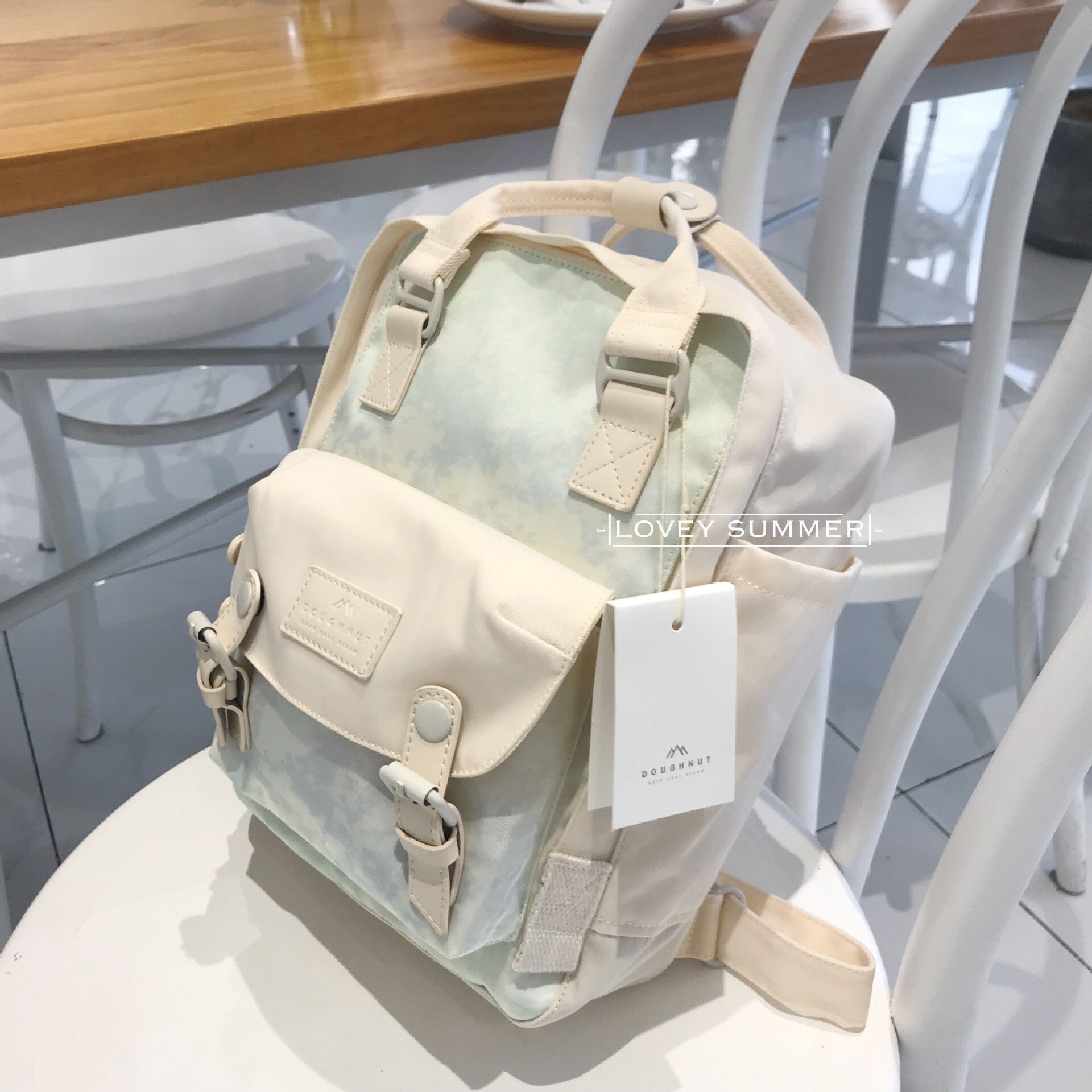 Xiaozhai Hong Rugzak Eenhoorn Koreaanse Rugzak Schooltas Voor Schoolmeisjes: Large Backpack