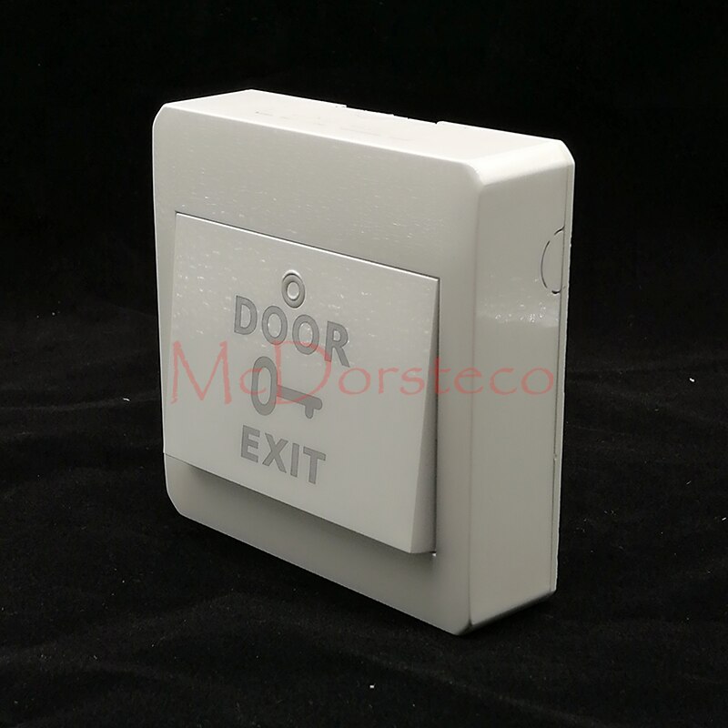 Cheaper NO/COM Exit Button Wall Mount Exit Button Push Door Release Exit Button Switch For Electric Access Control System