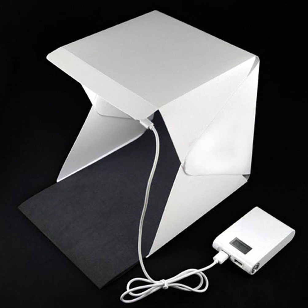 Portable Light Room Photo Studio 9" Photography Backdrop Mini Cube Box Tent Kit Useful