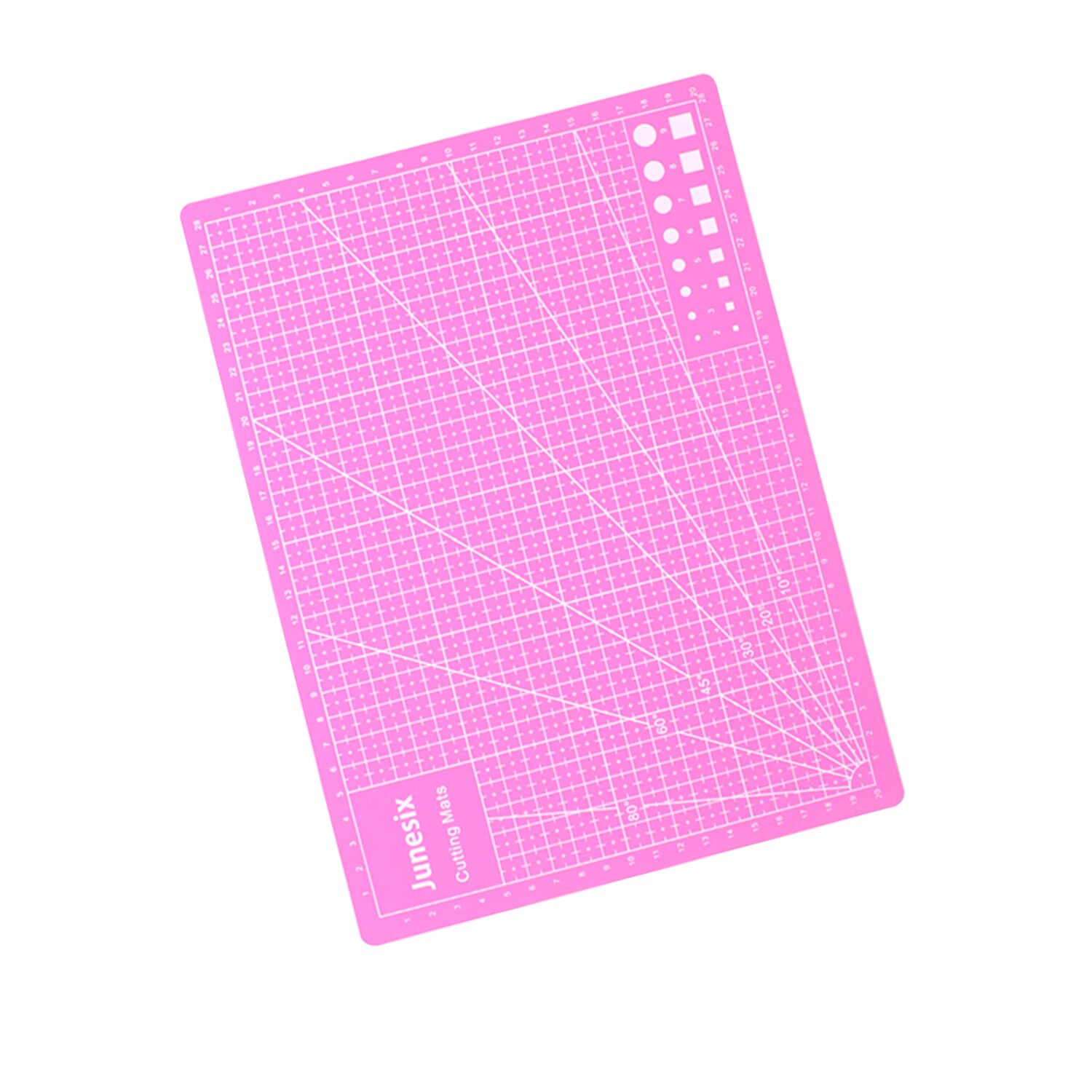 30*22cm Self Healing Cutting Mat Double-sided A4 Non-slip PVC Cutting Mat Board with Gri d Lines Angles for Scrapbooking