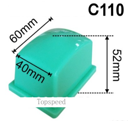 60x40mm siliconen rubber pad voor tampondruk pad printer