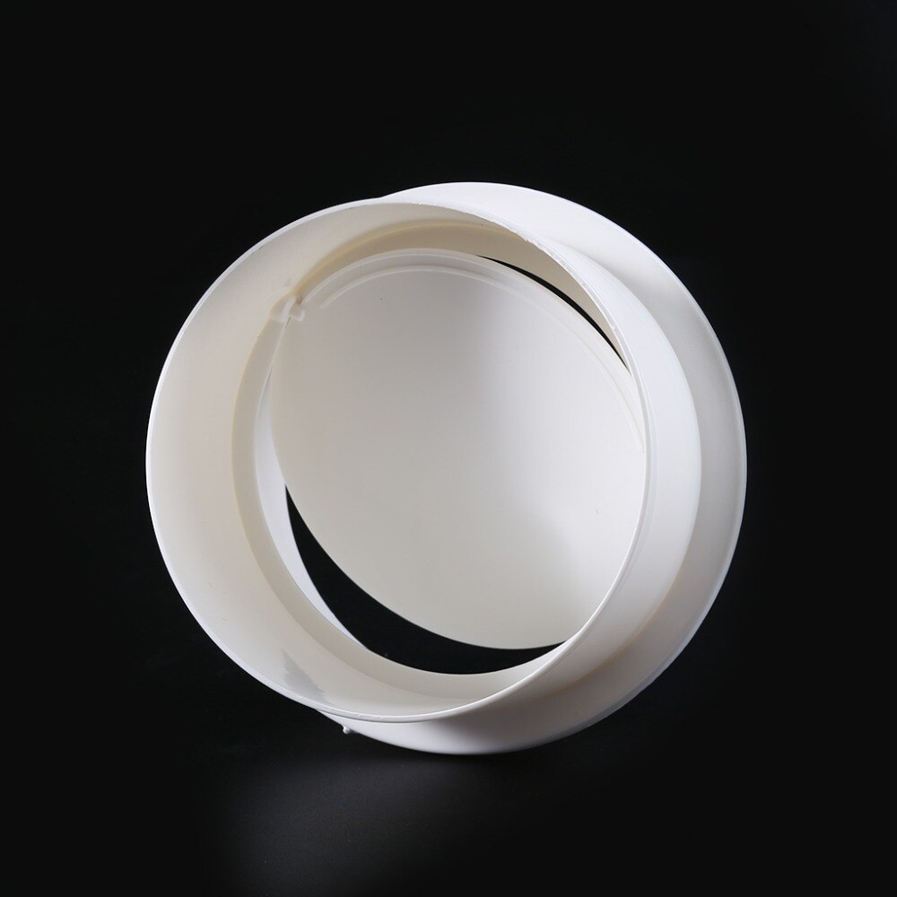 Pipe Draft Blocker Backdraft Damper Ventilation Duct Inline Extractor Fan Vent Back Draught Shutter 100/150/200mm