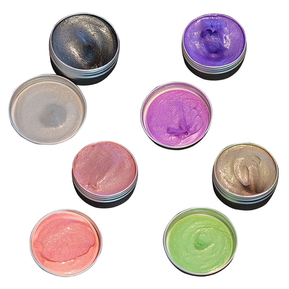 Temperature Color Changing Hair Dye Disposable Styling Tool Quick Drying for Home Salon SCI88