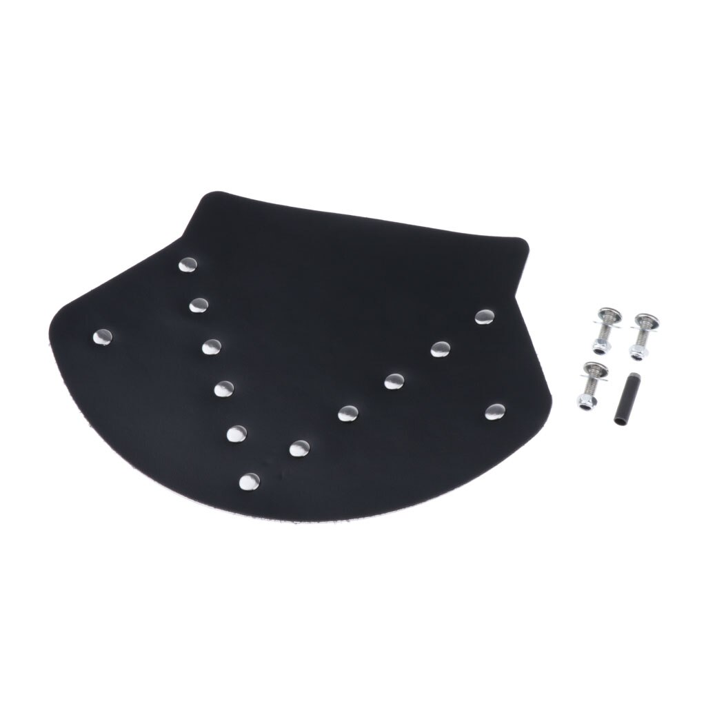 Motorcycle Rear Fender Mud Flap Mudguard Black Universal for Harley