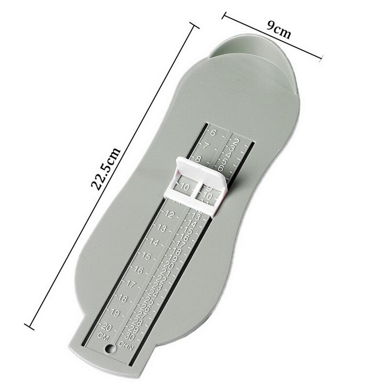 Baby Foot Measure Foot Ruler Kids Foot Length Measuring Device Child Shoes Calculator for Children Infant Shoes Fittings Gauge T: Green