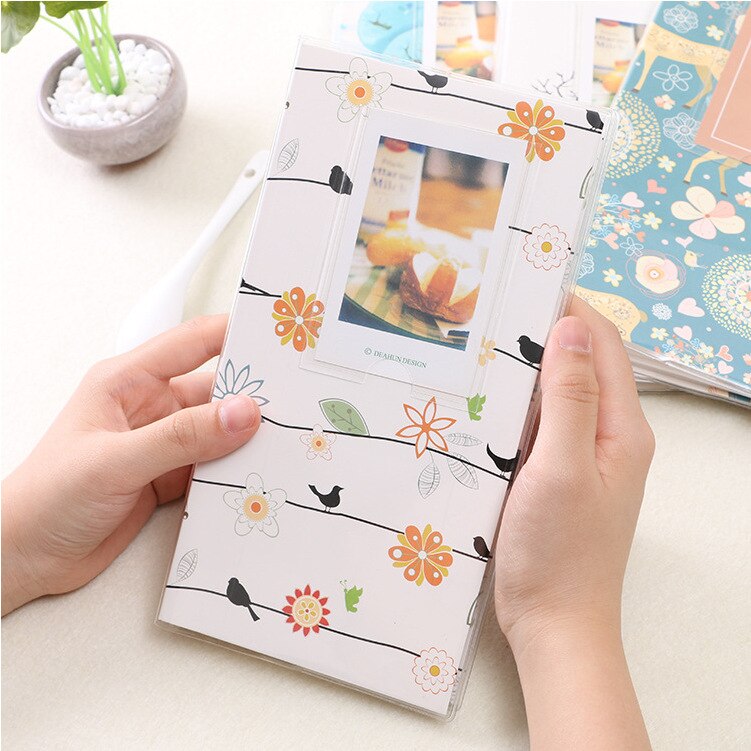 Los Fick – Album Photo avec 84 pochettes, coloré, pour Fuji Instax Mini 7s 8 25 50s: Swallow