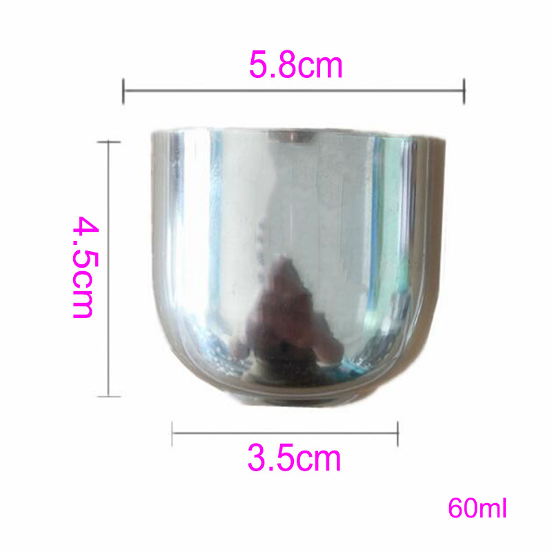 Taza de café de acero inoxidable de doble pared, vaso portátil de viaje, jarra de café, leche, té, tazas de agua para oficina, 80ml/160ml, 2 piezas