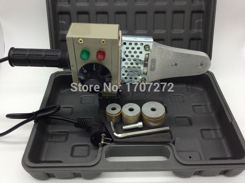 Temperature controled PPR welding machine, pvc welding machine AC 220V 600W 20-32mm machine for plastic pipes