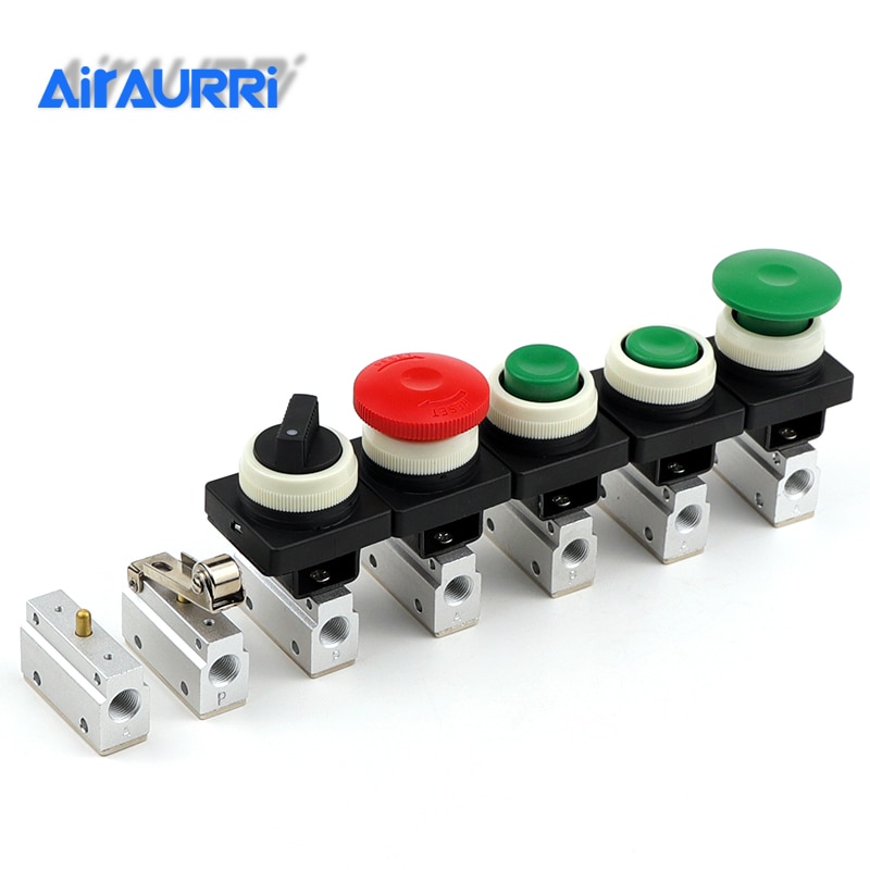 Handbediende regelklep pneumatisch  g1/8 "  cm3b cm3r cm3l cm3pl cm3pf cm3pp cm3pm cm3hs