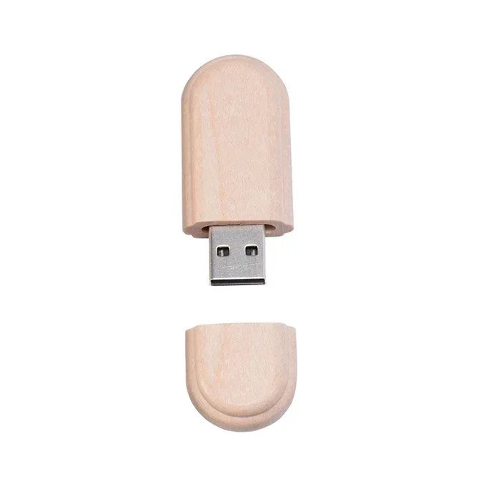 JASTER-memoria externa de madera USB 2,0 Original, 4GB, 8GB, 16GB, 32GB, 64GB, 12GB, Memoria USB, de boda, 1 uds, logotipo gratis: Blanco / 16 MB