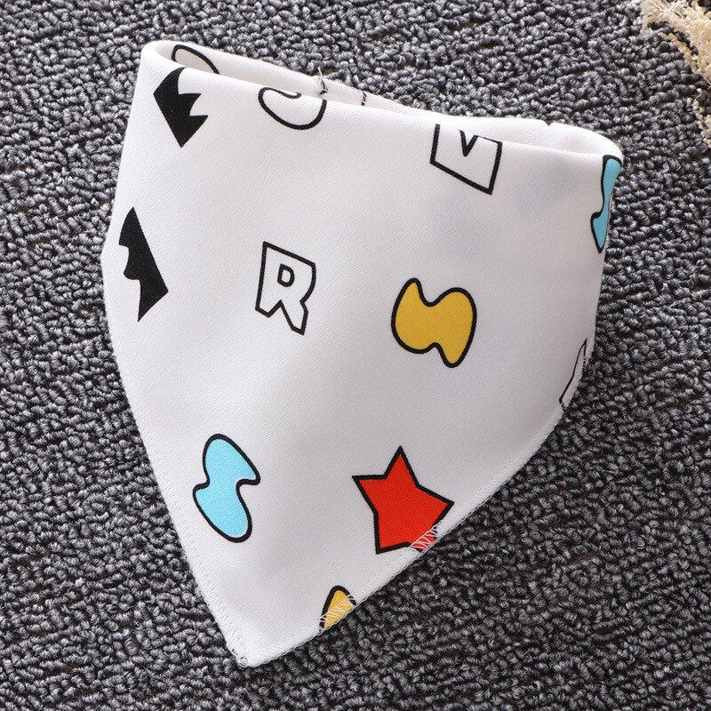 Baby Lätzchen Dreieck Handtuch Fütterung Baby Weiche Spucktücher Kleinkind Kittel Tier drucken Baby Bandana Lätzchen Baby Zubehör: 8