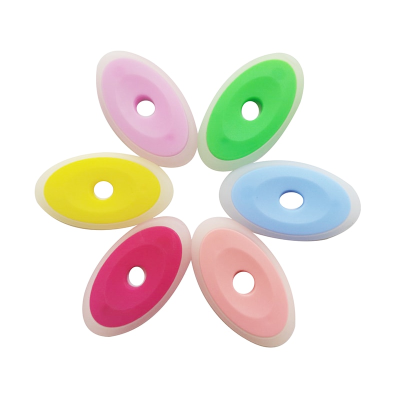 5 Pcs Neutrale Uitwisbare Pen Speciale Gum Mix Sturen Elliptische Plastic Gum Student Studie Briefpapier School Kantoorbenodigdheden