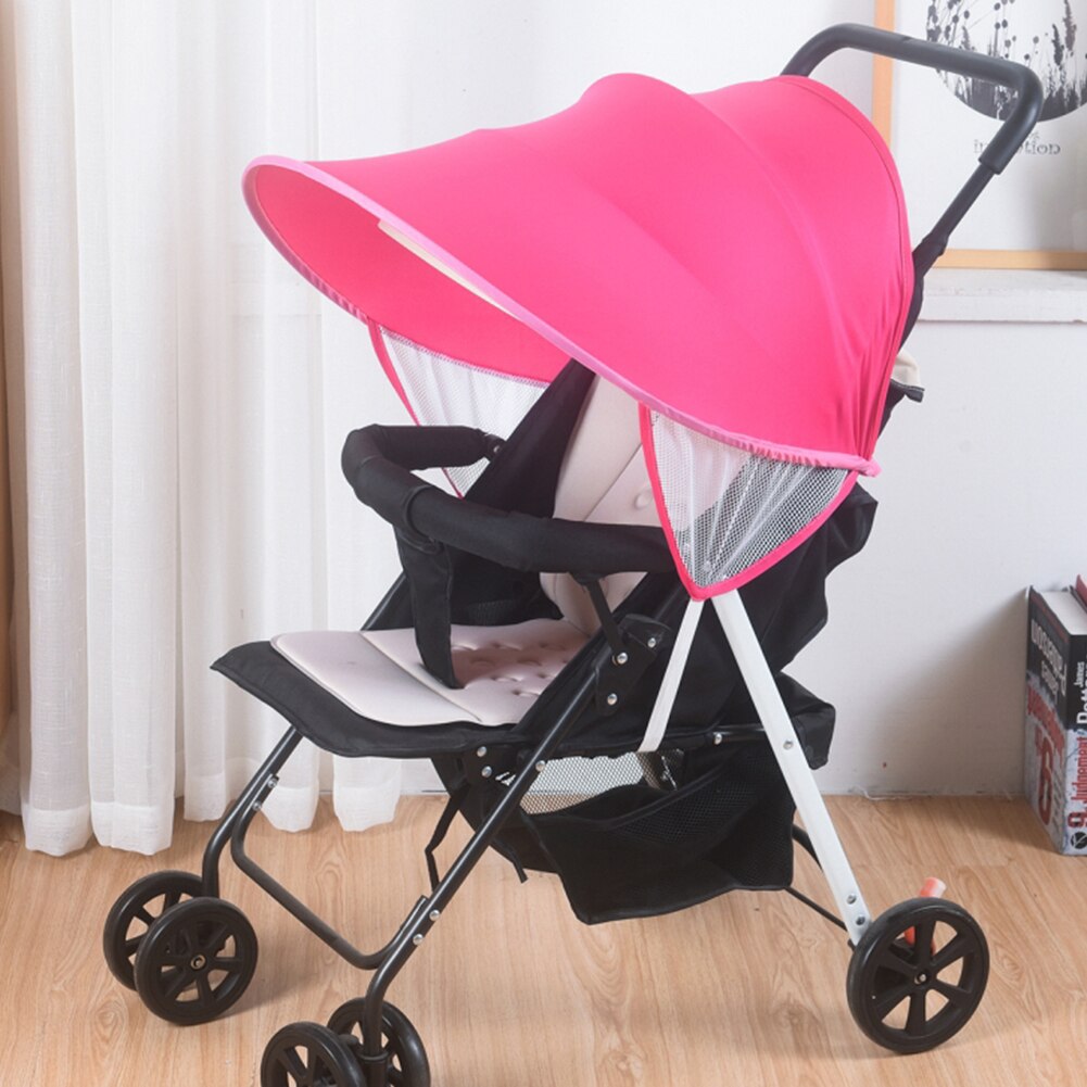 Baby Stroller Pram Pushchair Windproof Sun Shield Visor Sunshade Hood Canopy Cover Carriage Sun Shade Baby Stroller Accessories