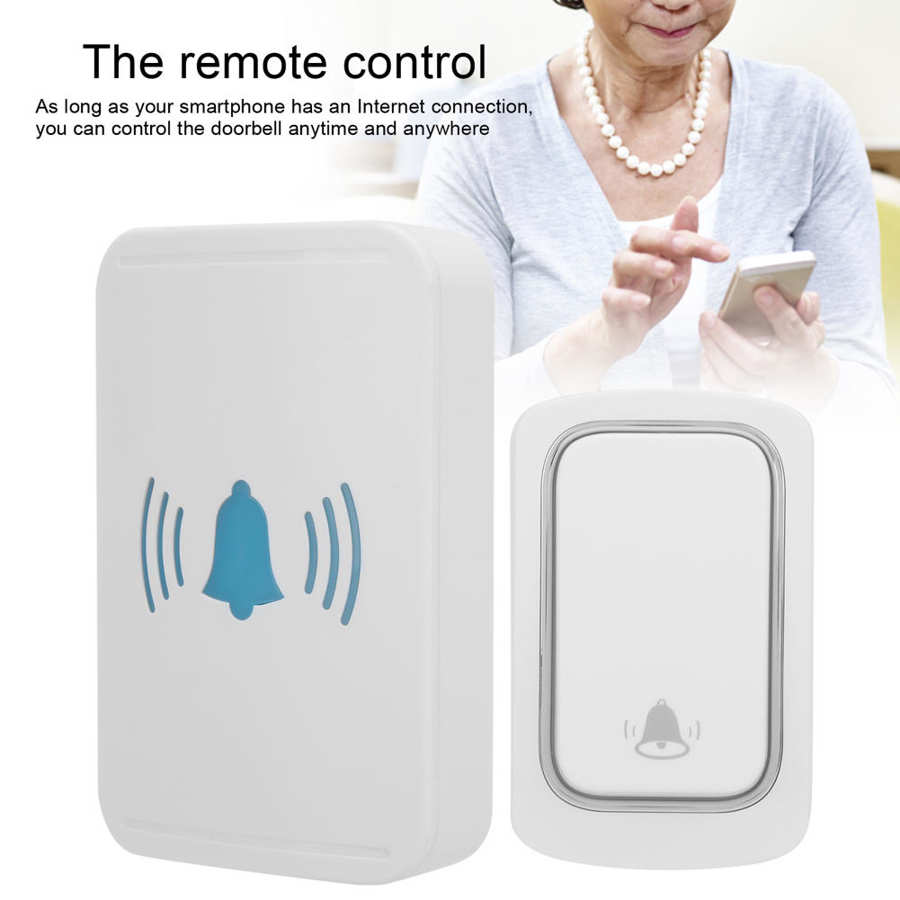 Self Powered Door Bell Smart Wireless Door Bell WiFi for Home Safety With record function and push messages