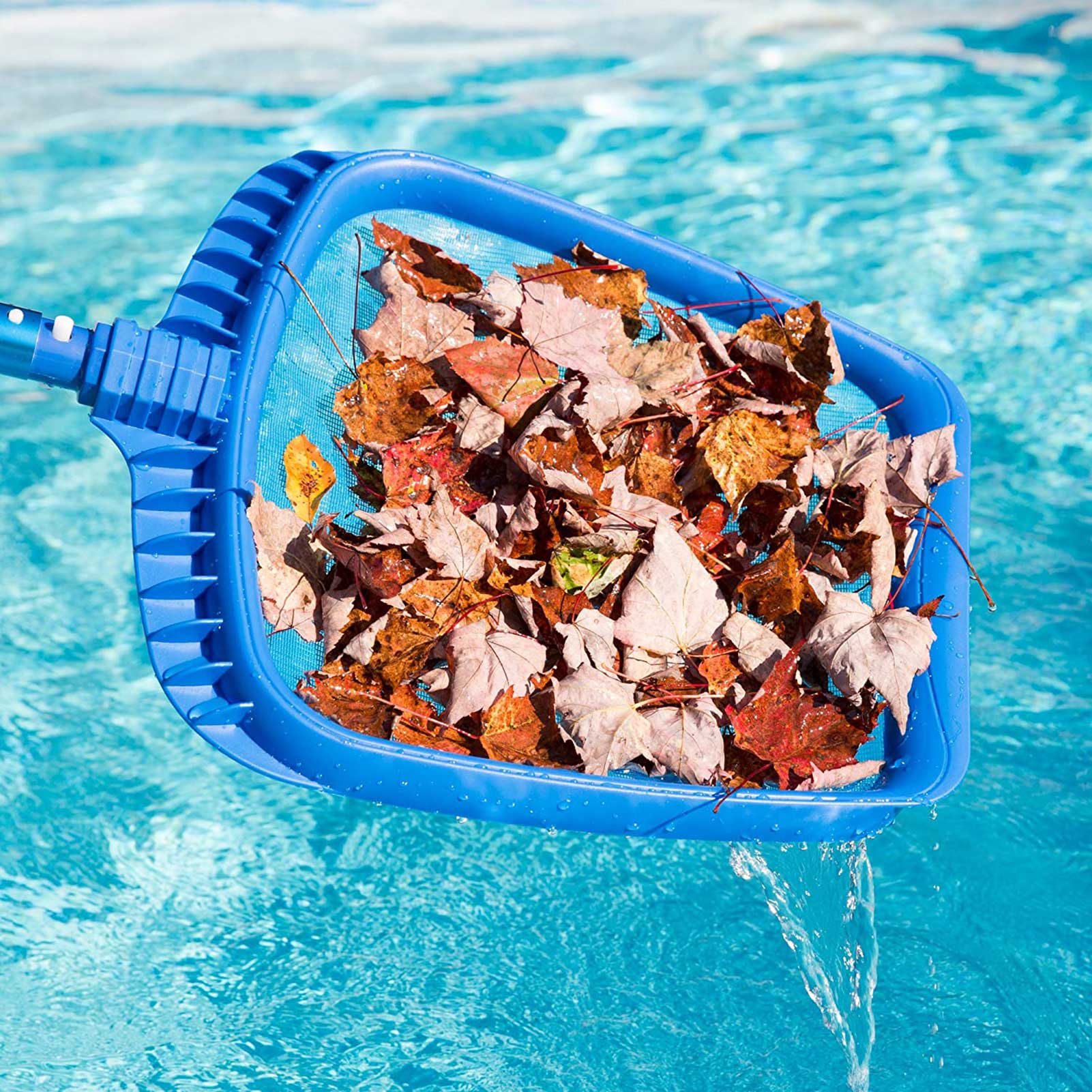 Heavy-duty Pool Skimmer Net Fine Mesh for Telescopic Pool Pole Swimming Pool Cleaning Supplies