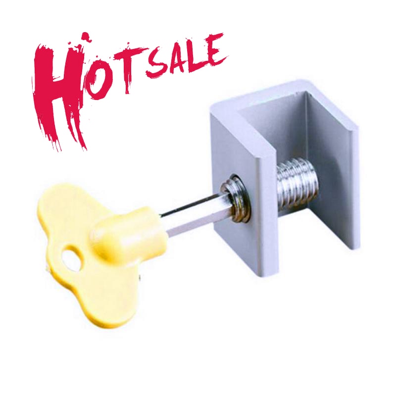 6 Cerraduras Tipo T Para Puertas Y Ventanas - Seguridad Extra Antirrobo Para PVC Y UPVC (Blanco, Paquete De 6)