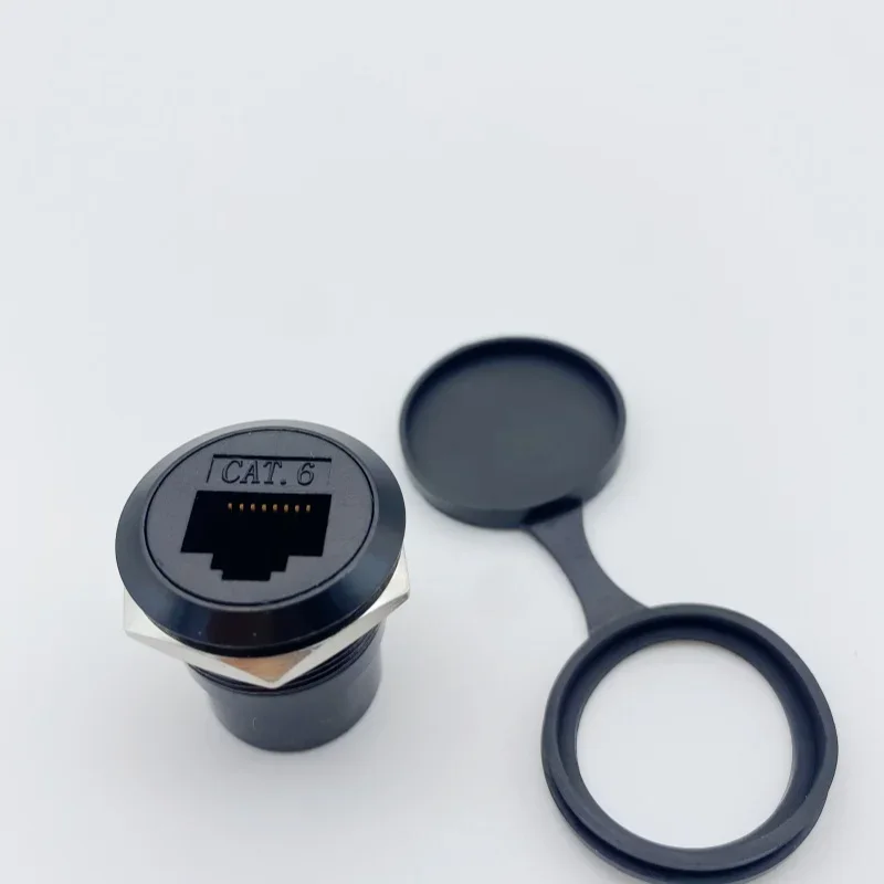 1Pcs Metal Round Socket Module D Type RJ45 Straigh... – Grandado