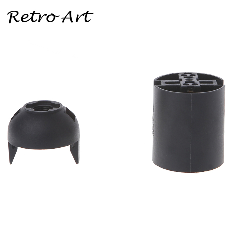 10pcs/lot E27 plastic bulb holder 4A 250V screw pendant lamp socket lamp base