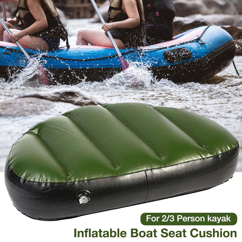 Coussin de siège de bateau gonflable, imperméable, résistant à l&#39;usure, pour 2/3 personnes, tapis d&#39;air pour Kayak, plage, Camping en plein Air