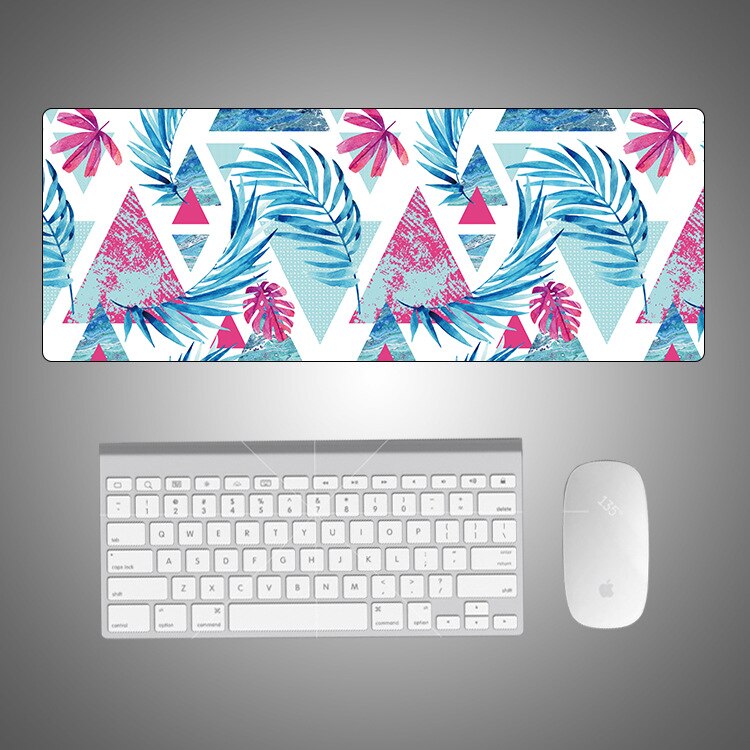 Cartoon Flamingo śliczne podkładka pod mysz Creative INS Tide duży komputer gamingowy klawiatura stół biurowy mata biurko Kawaii dla nastolatków: 10-800X300X2mm