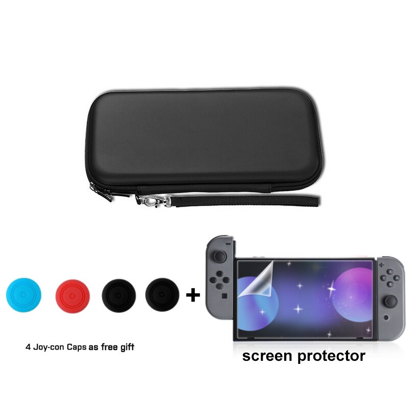 Nintend Interruttore Accessori EVA Storage Hard Caso Console Borsa da trasporto Nintendoswitch Portatile Da Viaggio Della Copertura per Nintendos Interruttore: E