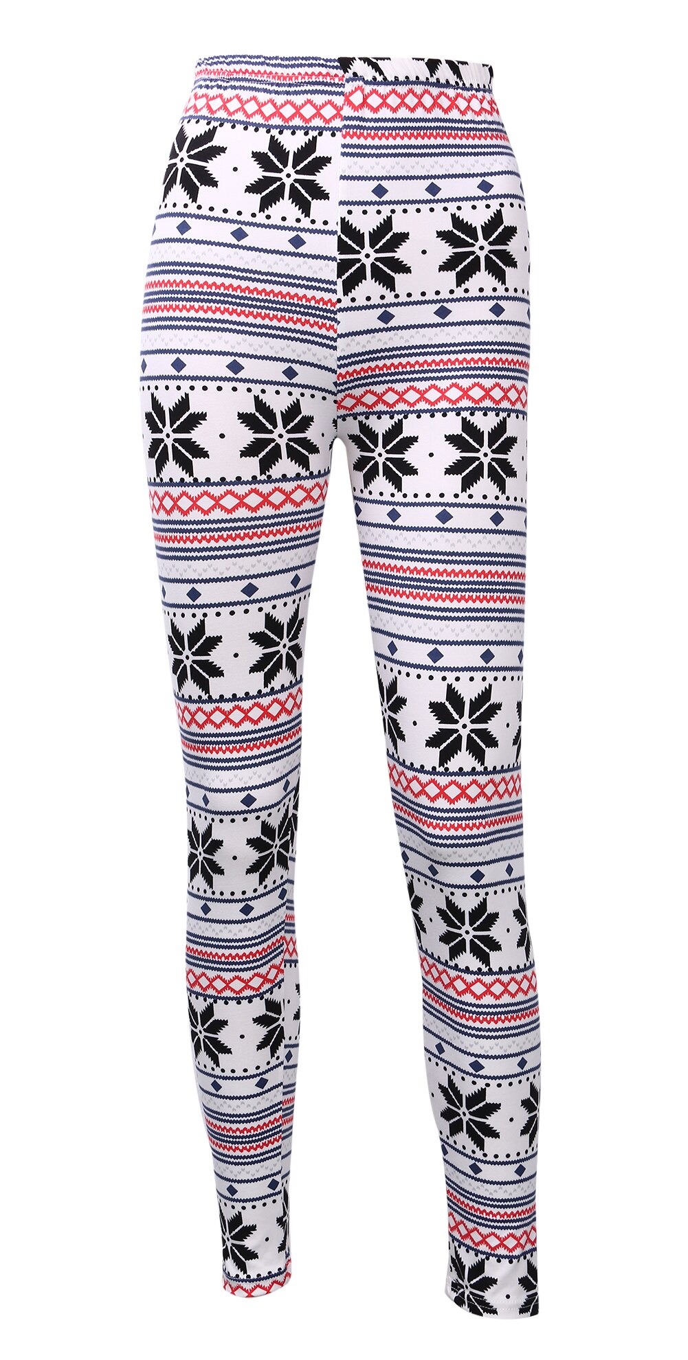 Schneeflocke Dünne Gestrickte lässig Hohe Taille Baumwolle Sport Lauf Hosen Ein Stück Warme Frauen Kleidung Winter Polyester: 7