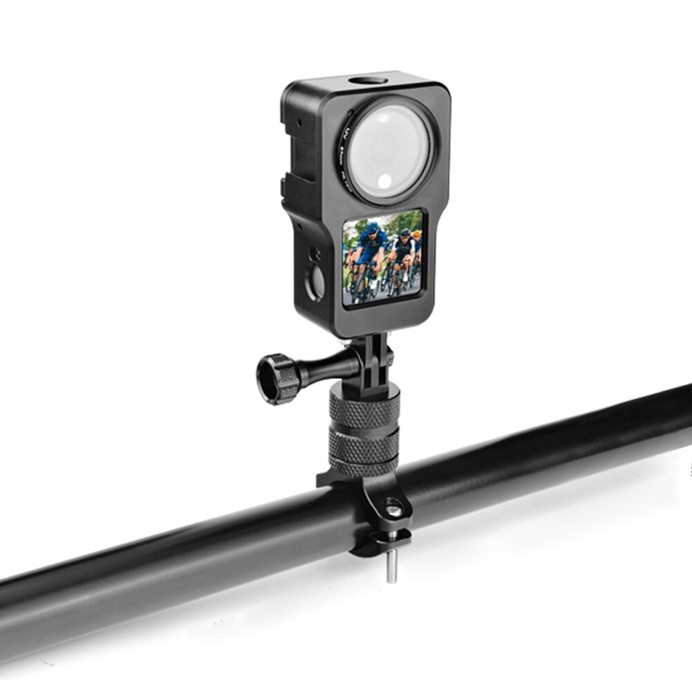 Action-kamera-schutzgehäuse aus metall, rahmenkäfig für dji action 2 4k, robustes zubehör für sportkameras