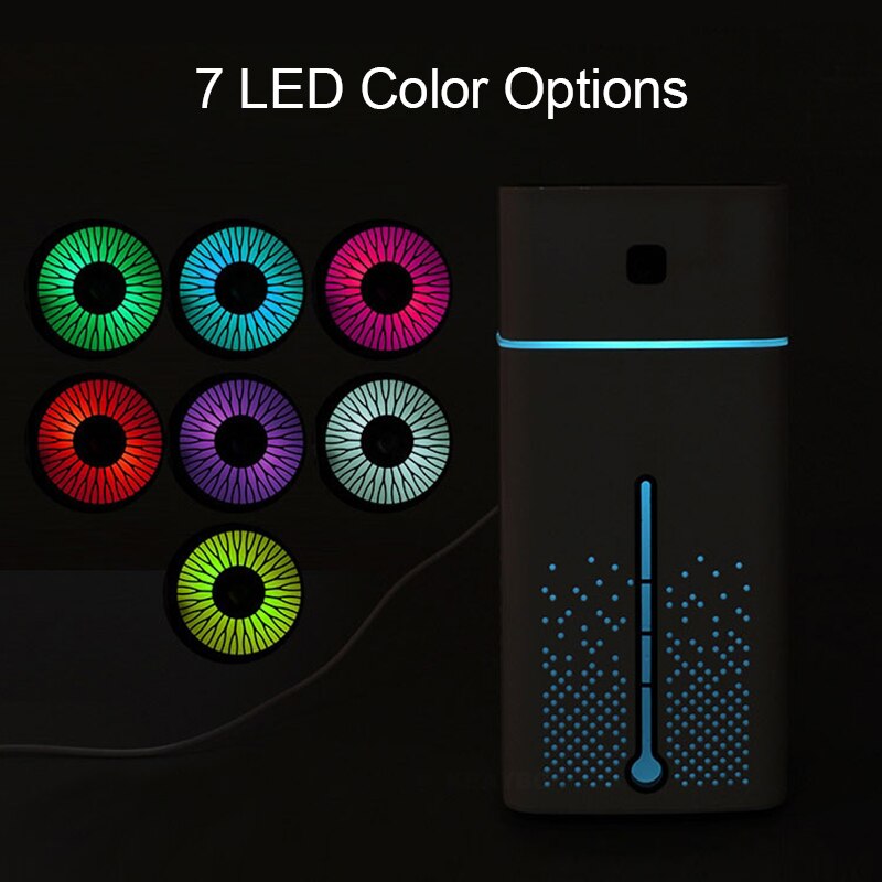 KBAYBO 1000ML USB Air Purifier Essential Aromas Oil Diffuser Ultrasonic humidificador Aromatherapy Large Capacity Mist Purifier