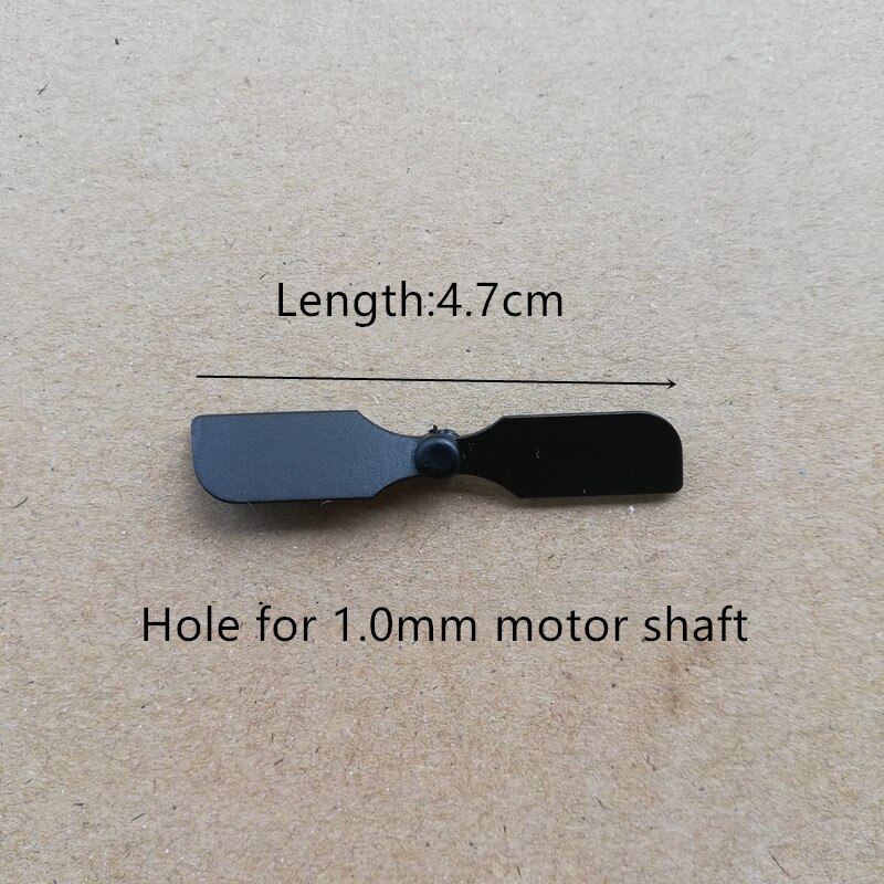 Cuchillas traseras de helicóptero R/C, accesorios de hélices para Mini modelo RC, juguetes, piezas de repuesto de helicóptero