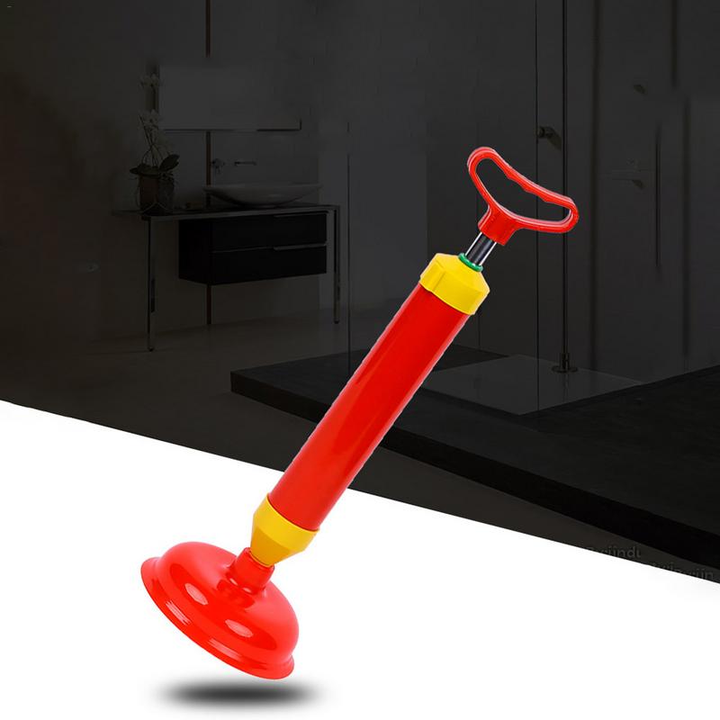 Vacuum Through The Toilet Artifact Toilet Pipe Powerful Gas Cylinder Toilet Dredge Portable Bathroom Toilet Suction Cup