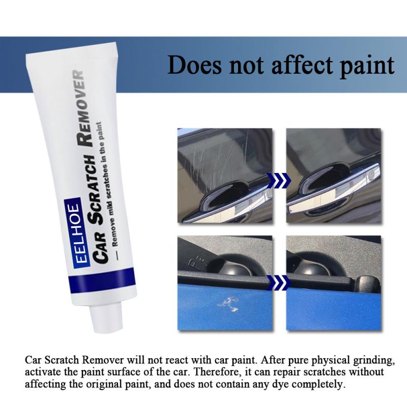 30Ml rasguño removedor de antiarañazos crema Reparación de rayaduras de coche herramienta de Auto arañazos de cera de Auto cuidado mantenimiento esponja