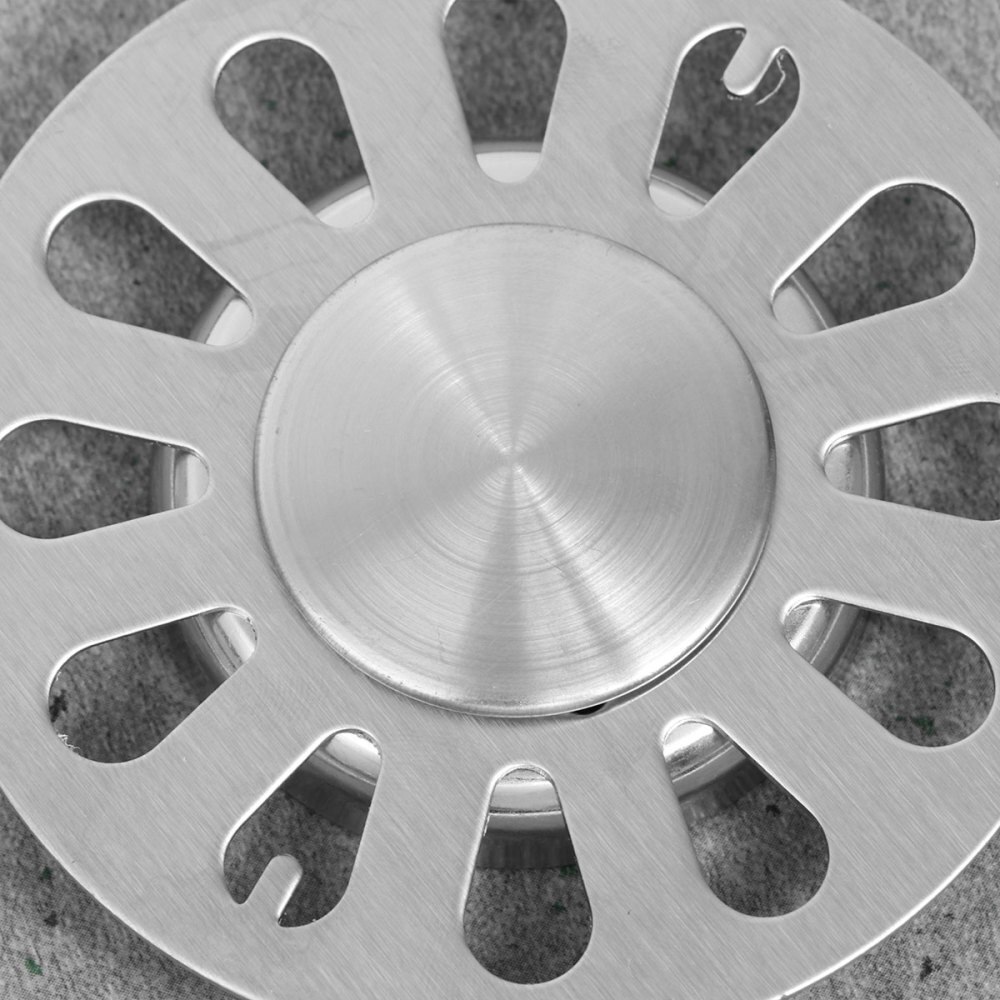 Bathroom Drain Cover Durable Stainless Steel Shower Drain Cap with Lid for Floor Laundry Kitchen Bathroom(Compatible wit