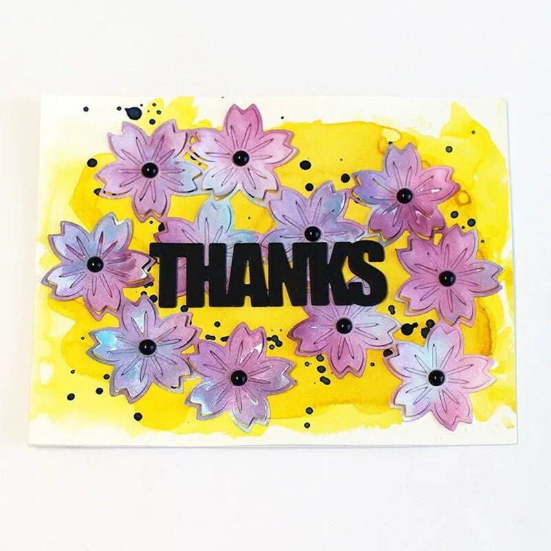 CH Small Flowers Metal Cutting Dies Stencils For Scrapbooking Photo Album Decoration Embossing Paper Card Craft