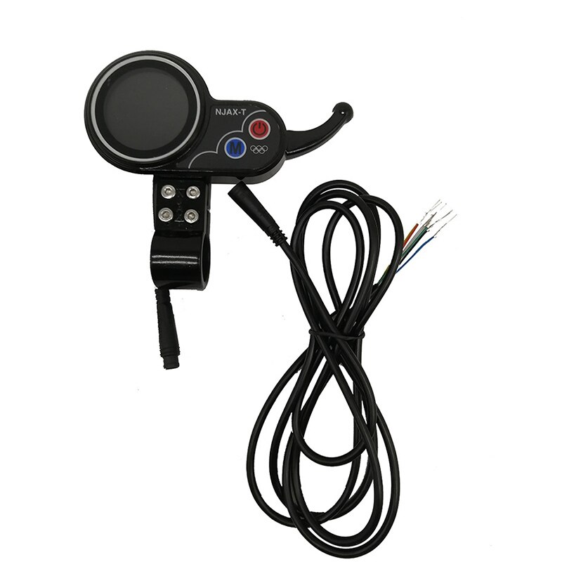 NJAX Intelligent Brushless Controller and LCD Acceleration Instrument for Electric Scooter E-Bike 36V / 48V Universal: Add waterproof line