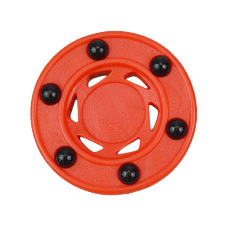 1 pcs Orange Winter Ice Hockey Sports Ice Hockey Pucks Official Size Game Practice Bulk Sports Puck Balls Durability