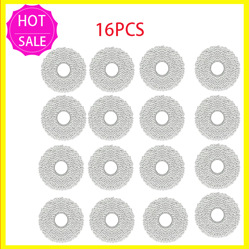 Voor (Xiaomi Robotstofzuiger X10+ / X20+ / X20 Plus) Reserveonderdelen Accessoires Hoofdzijborstel Mop Doek Stofzakfilter: Roze