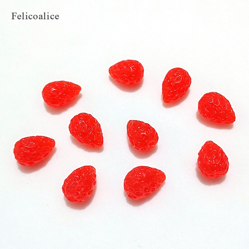 20pcs/bag Resin Fruit Slime Charms Additives Supplies Kit DIY Slime Accessories Filler For Fluffy Clear Slime Clay In Stock: 20pcs D