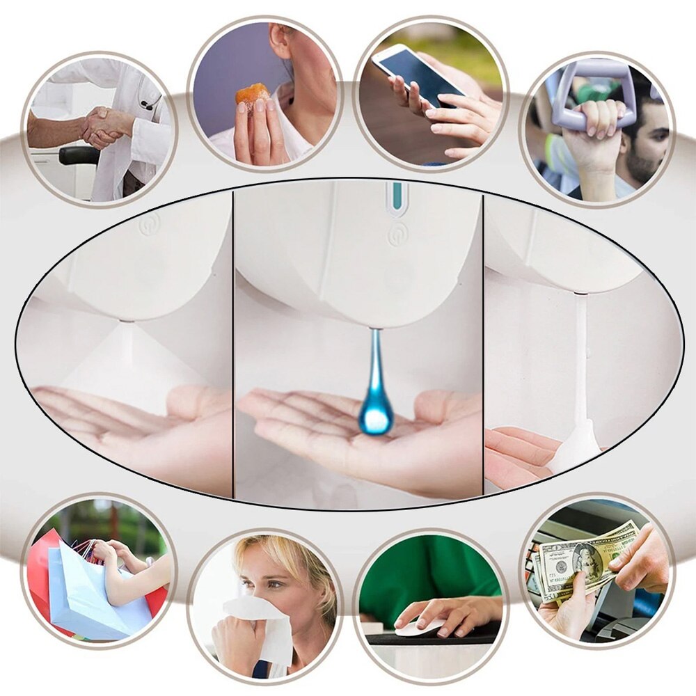 AIRMSEN Touchless Automatic Soap Dispenser Smart Foam Machine Infrared Sensor Foam Soap Dispenser Hand Sanitizer Washing Machine