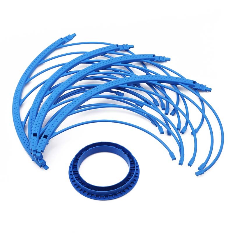 48cm Outdoor Cast Net Fishing Net Tools American Style Aluminum Ring Catch Fishing Nets Hand Rope Ring Fishing Accessories