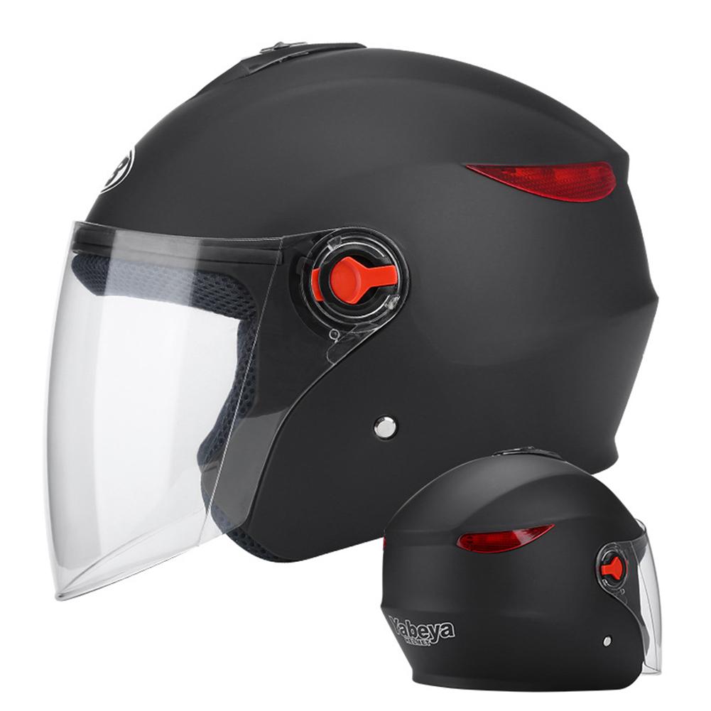 Fiets Helm Open Gezicht Comfortabele Half Helm Met Zonneklep Motorhelm Professionele Racing Helm Voor Volwassen Mannen Vrouwen