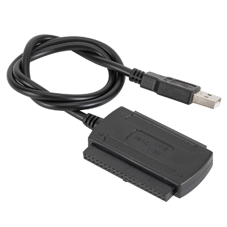 3 i 1 usb 2.0 ide sata 5.25 s- ata 2.5 3.5 tommer harddisk disk hdd adapter kabel til pc bærbar konverter