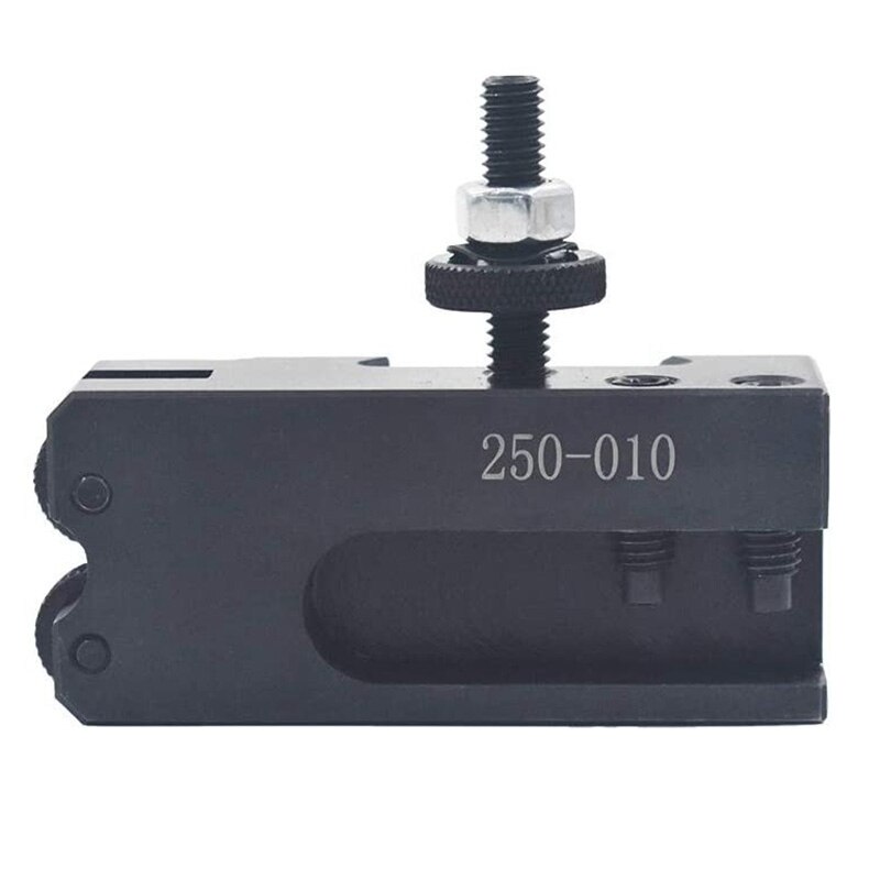 CNC Tool Post Holder 250-010 Quick Change Knurling Turning & Facing Lathe Tool Post Holder