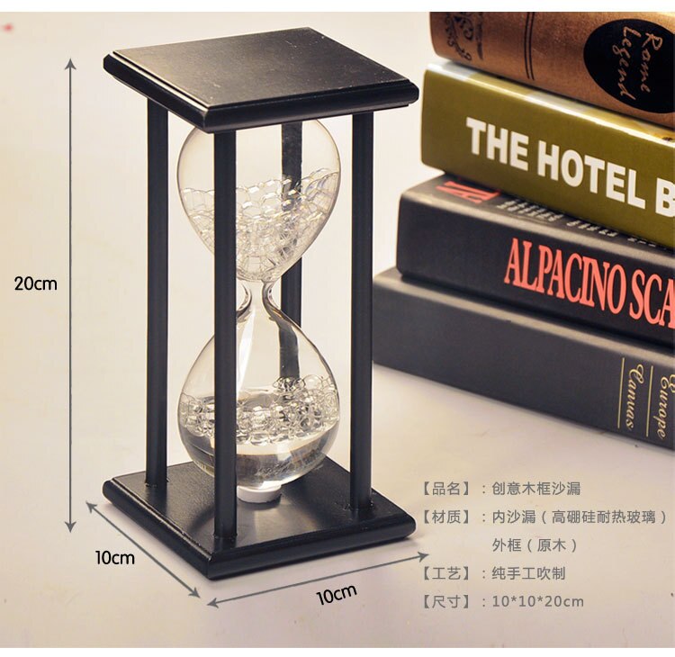 Magic Glas Bubble Zandloper Tijd Kantoor Accessoires Zandloper Kamer Decoratie Accessoires Meisje Student Desk Decoratieve